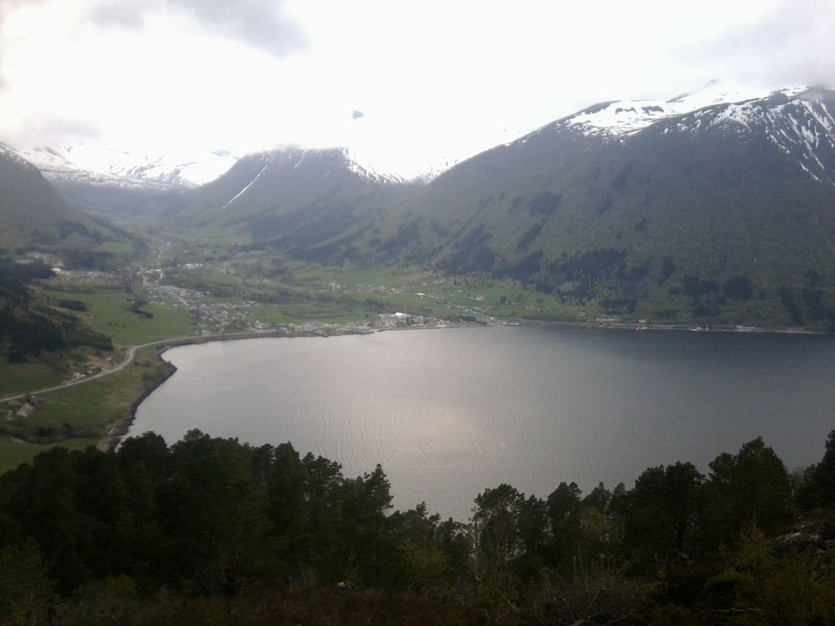 På toppen av Hovdekollen