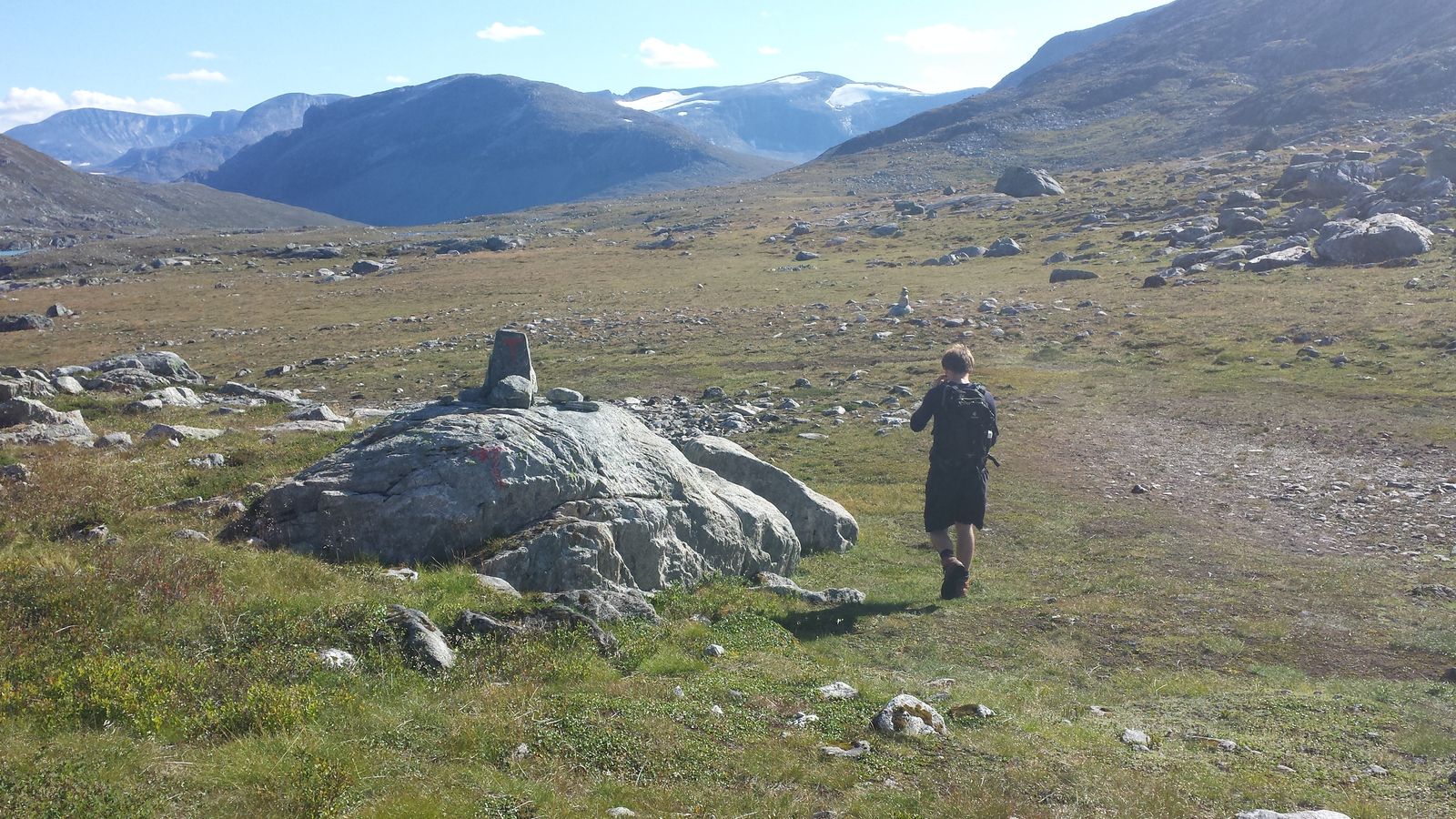 På stien i Mardalsbotnen