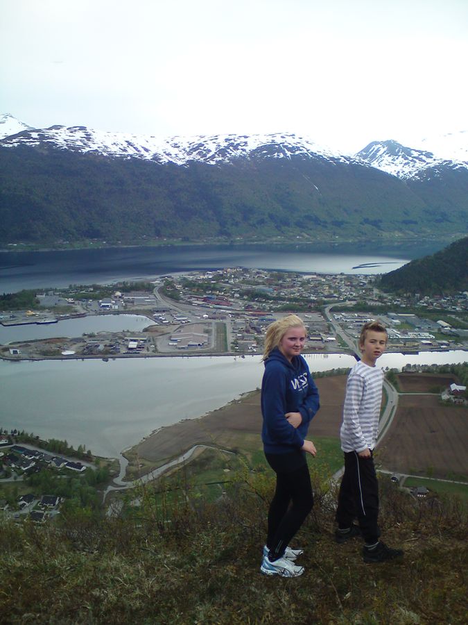 Utsikt over vakre Åndalsnes